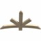 Ekena Millwork Alberta Rough Sawn Timber Gable Bracket, Douglas Fir, 48"W x 28"H x 2"D x 4"F, 14/12 Pitch GBW048X28X0204ALB00RDF - alternate 4